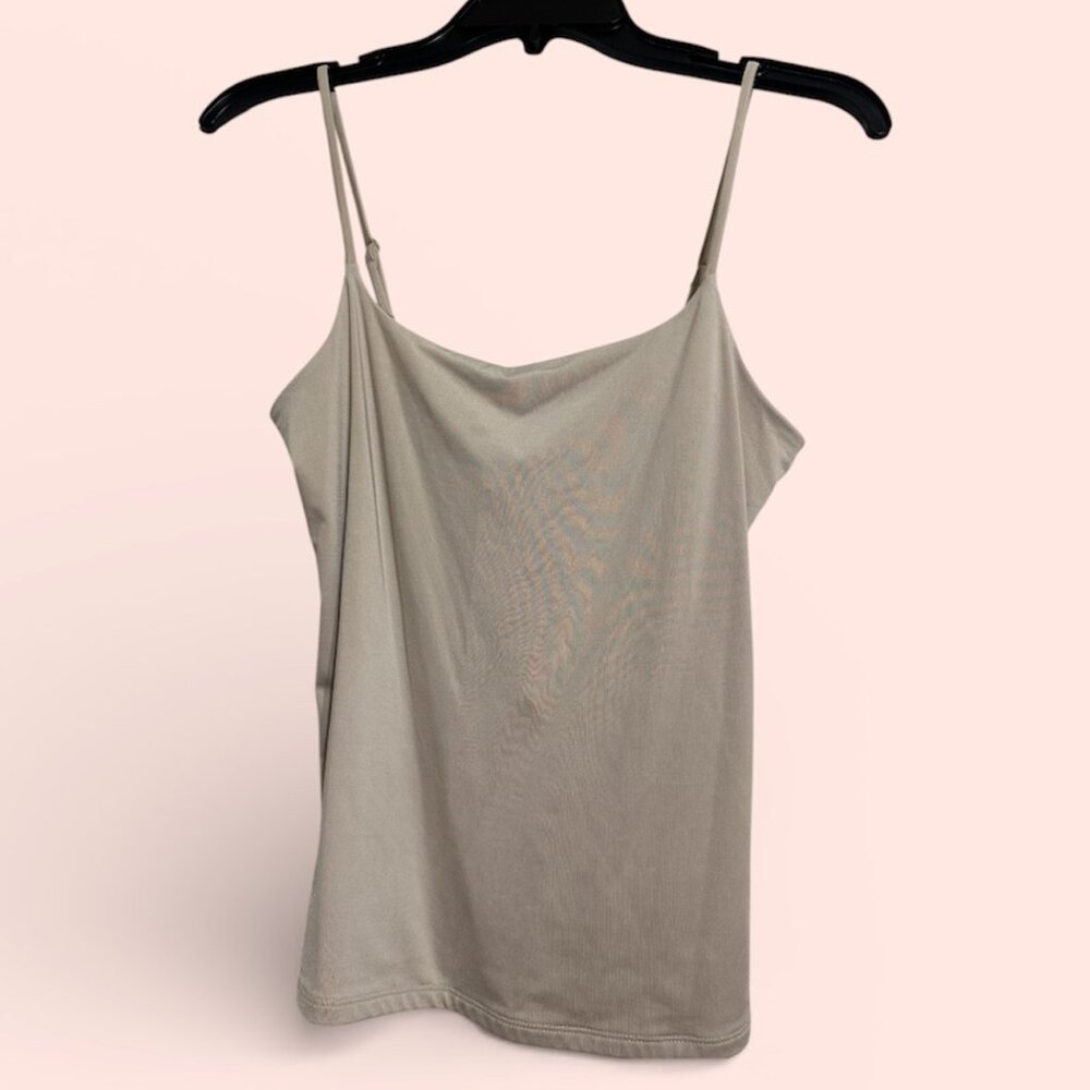 Express V-Neck Long Sleeve Bodysuit & Square Cropped Cami - Picture 3 of 5